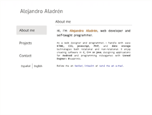 Tablet Screenshot of alexaladren.net